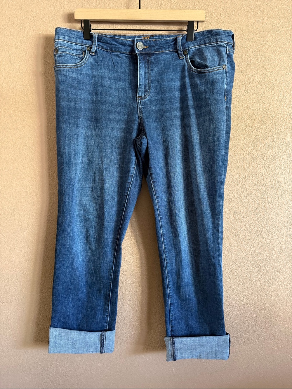 Kut from the Kloth Katy Boyfriend High Rise Jeans Size 14
